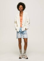 žene traper kratke traper hlače regularnog kroja Pepe Jeans JZ8H499