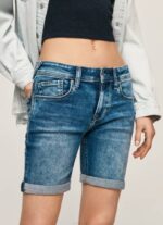 žene traper kratke traper hlače regularnog kroja Pepe Jeans JZ8H513 - Slika 3