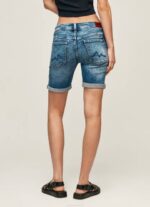 žene traper kratke traper hlače regularnog kroja Pepe Jeans JZ8H513 - Slika 4