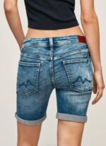 žene traper kratke traper hlače regularnog kroja Pepe Jeans JZ8H513 - Slika 5