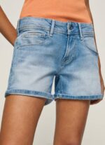 žene traper kratke traper hlače regularnog kroja Pepe Jeans JZ8H514 - Slika 3