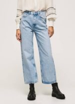 žene traper lexa široke traperice visokog struka Pepe Jeans JZ8H78 - Slika 2