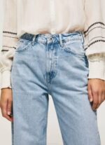 žene traper lexa široke traperice visokog struka Pepe Jeans JZ8H78 - Slika 3
