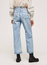 žene traper lexa široke traperice visokog struka Pepe Jeans JZ8H78 - Slika 5