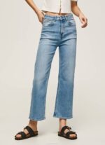 žene traper lexa široke traperice visokog struka Pepe Jeans JZ8H90 - Slika 2