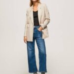 žene traper lexa široke traperice visokog struka Pepe Jeans JZ8H91
