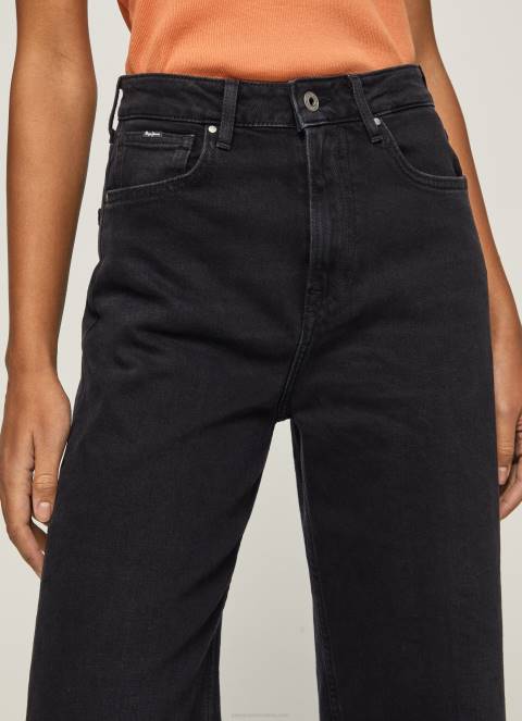 žene traper lexa traperice visokog struka širokog kroja Pepe Jeans JZ8H73 - Slika 3