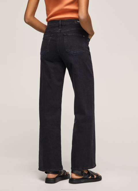 žene traper lexa traperice visokog struka širokog kroja Pepe Jeans JZ8H73 - Slika 5