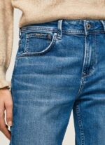 žene traper ljubičaste mom carrot fit traperice visokog struka Pepe Jeans JZ8H82 - Slika 3