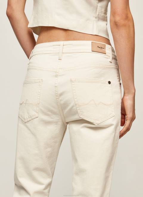 žene traper ljubičaste mom carrot fit traperice visokog struka Pepe Jeans JZ8H93 - Slika 5