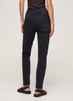 žene traper ljubičaste široke traperice visokog struka Pepe Jeans JZ8H92 - Slika 4