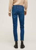 žene traper lola traperice srednjeg kroja uskog kroja Pepe Jeans JZ8H39 - Slika 4