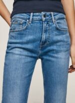 žene traper mary traperice visokog struka regular fit Pepe Jeans JZ8H18 - Slika 3