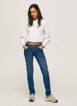 žene traper nove brooke traperice srednjeg kroja Pepe Jeans JZ8H11