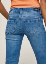 žene traper nove brooke traperice srednjeg kroja Pepe Jeans JZ8H27 - Slika 4