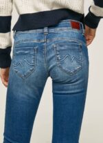 žene traper nove brooke traperice srednjeg kroja Pepe Jeans JZ8H8 - Slika 5