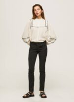 žene traper nove brooke traperice srednjeg struka redovnog kroja Pepe Jeans JZ8H7
