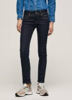 žene traper nove brooke traperice uskog kroja srednjeg struka Pepe Jeans JZ8H9 - Slika 2