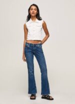 žene traper nove traperice pimlico regular fit srednjeg struka Pepe Jeans JZ8H36