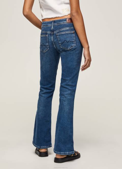 žene traper nove traperice pimlico regular fit srednjeg struka Pepe Jeans JZ8H36 - Slika 4
