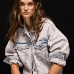 žene traper oversized traper jakna Pepe Jeans JZ8H125