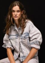 žene traper oversized traper jakna Pepe Jeans JZ8H125