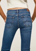 žene traper piccadilly traperice srednjeg kroja Pepe Jeans JZ8H71 - Slika 5