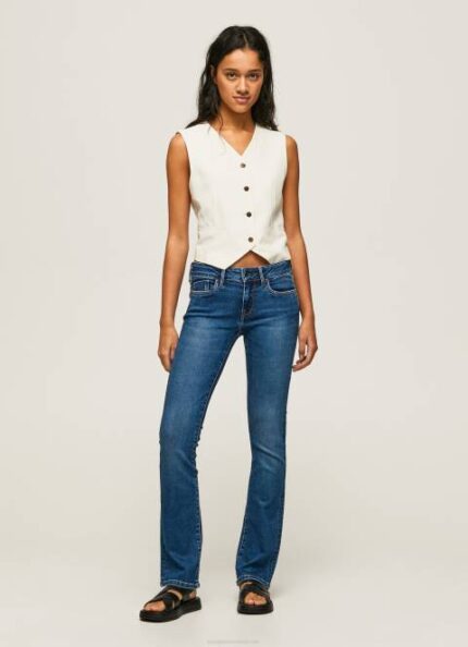 žene traper piccadilly traperice srednjeg kroja Pepe Jeans JZ8H71