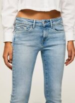 žene traper piccadilly traperice srednjeg kroja Pepe Jeans JZ8H72 - Slika 3