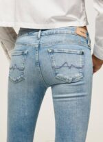 žene traper piccadilly traperice srednjeg kroja Pepe Jeans JZ8H72 - Slika 5