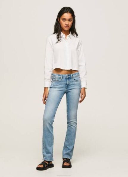 žene traper piccadilly traperice srednjeg kroja Pepe Jeans JZ8H72