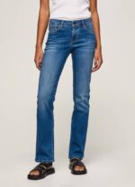 žene traper piccadilly traperice srednjeg kroja Pepe Jeans JZ8H75 - Slika 2