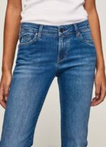 žene traper piccadilly traperice srednjeg kroja Pepe Jeans JZ8H75 - Slika 3