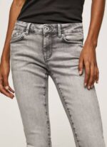 žene traper pixie traperice srednjeg kroja uskog kroja Pepe Jeans JZ8H43 - Slika 3