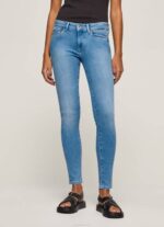 žene traper pixie traperice srednjeg kroja uskog kroja Pepe Jeans JZ8H51 - Slika 2