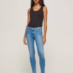žene traper pixie traperice srednjeg kroja uskog kroja Pepe Jeans JZ8H51