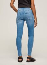 žene traper pixie traperice srednjeg kroja uskog kroja Pepe Jeans JZ8H51 - Slika 5