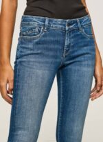 žene traper pixie uske traperice srednjeg kroja Pepe Jeans JZ8H54 - Slika 3