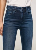 žene traper regent uske traperice visokog struka Pepe Jeans JZ8H45 - Slika 3