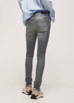 žene traper regent uske traperice visokog struka Pepe Jeans JZ8H47 - Slika 4