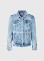 žene traper slim fit traper jakna Pepe Jeans JZ8H102 - Slika 5