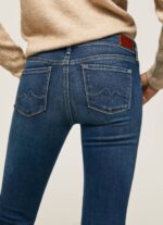 žene traper soho slim fit traperice srednjeg struka Pepe Jeans JZ8H57 - Slika 5