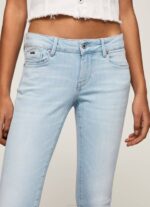 žene traper soho uske traperice srednje visine Pepe Jeans JZ8H53 - Slika 3