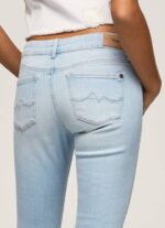 žene traper soho uske traperice srednje visine Pepe Jeans JZ8H53 - Slika 5