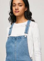 žene traper traper dungaree haljina Pepe Jeans JZ8H162 - Slika 3