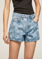 žene traper traper hlače s cvjetnim printom Pepe Jeans JZ8H502 - Slika 3
