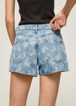žene traper traper hlače s cvjetnim printom Pepe Jeans JZ8H502 - Slika 5