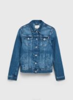 žene traper traper jakna regularnog kroja Pepe Jeans JZ8H138 - Slika 5