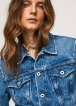 žene traper traper jakna regularnog kroja Pepe Jeans JZ8H97 - Slika 3