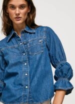 žene traper traper košulja regularnog kroja Pepe Jeans JZ8H96 - Slika 3